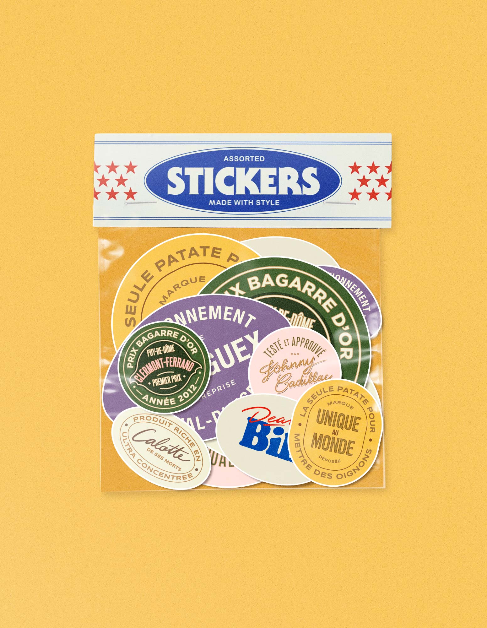 PATATES DE FORAIN - STICKERS - Dear Bill